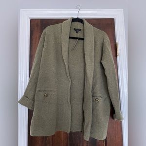 MOVING SALE NWT jcrew women’s sweater blazer geeen